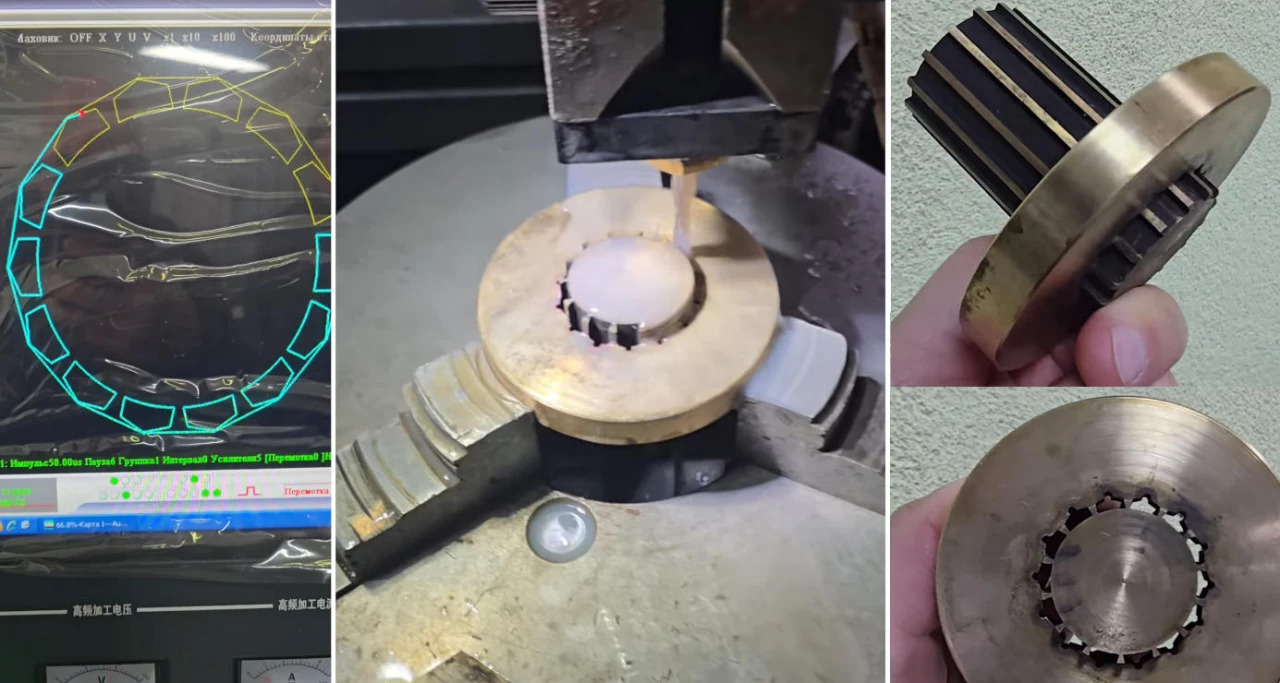 Обробка надскладних отворів