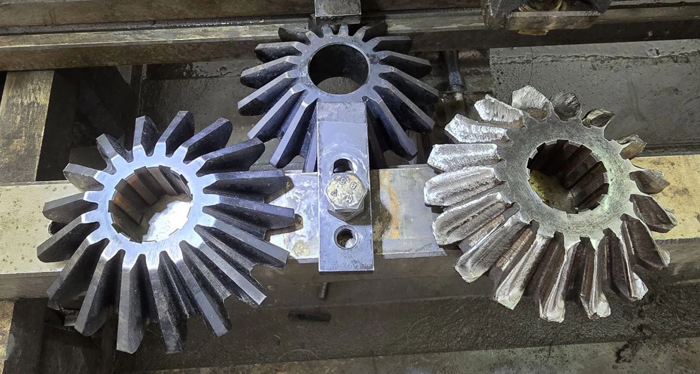 Manufacturing of bevel gears