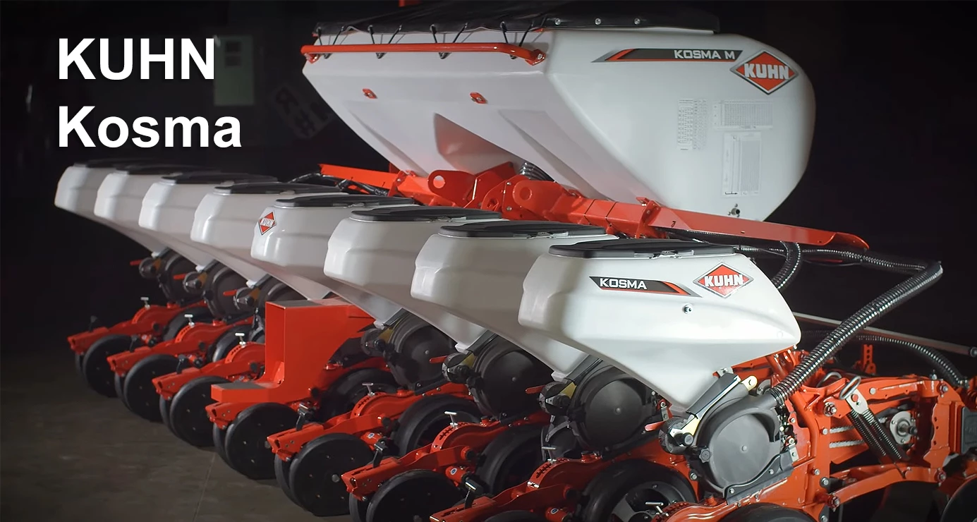 Overview of the KUHN Kosma seed drill