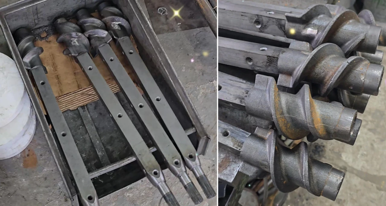 Вали на кукурудзяні жатки