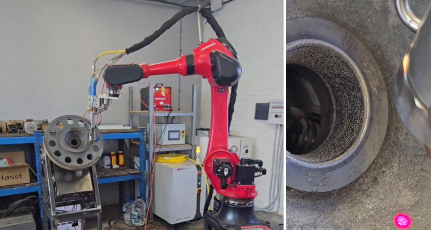 Combine Harvester Pulley Restoration