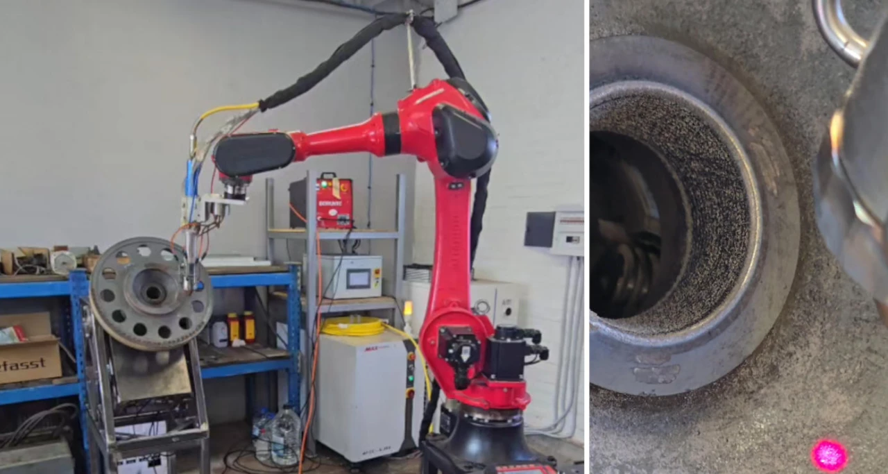 Combine Harvester Pulley Restoration