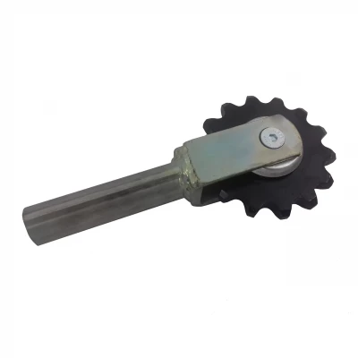 Tensioner assembly with sprocket (metal)