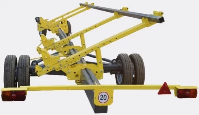 CARELLO 2 AXES universal two-axle cart for harvesters header