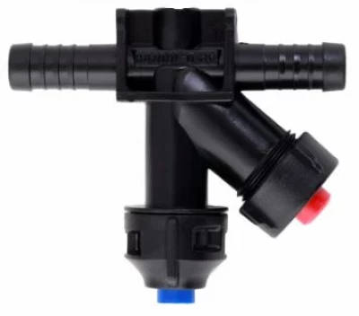 Nozzle holder with diaphragm cut-off valve